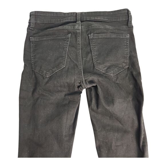 Gap Denim Mid Rise Women’s Leggings/Jeggings Skinny True Black Size 26 Regular - Picture 9 of 10